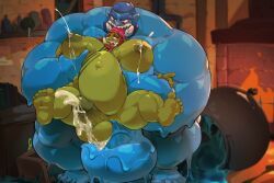 boz_(theorcbard), 5_fingers, 5_toes, abs, anal