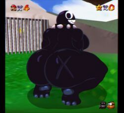 chain_chomp, female_chain_chomp, gigi_(thecoatl034), mario_(series), nintendo
