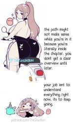 original_character, kawaii_potato, theshunbun, 1girls, ass_visible_through_clothes