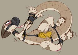 flookz_(character), flookz, 5_fingers, 5_toes, ankles_tied