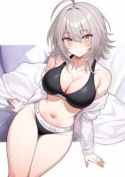 jeanne_alter, jeanne_d'arc_alter_(fate), calvin_klein, fate_(series), 1girls