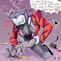 anon, anonymous_female, tenna_(deltarune), deltarune, deltarune_chapter_3