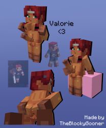valorie_(minecraft_dungeons), minecraft, minecraft_dungeons, theblockygooner, :3