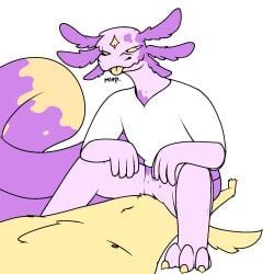 amphibian, anthro, aquatic, axolotl, axolotl_humanoid