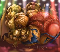 mythology, alatan, anthro, becoming_erect, big_breasts