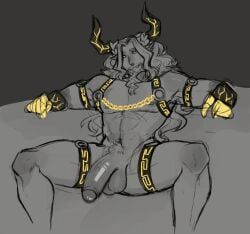 zeus_(epic_the_musical), epic_the_musical, nilonoodle, big_penis, dilf
