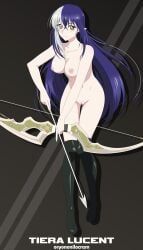 tiera_lucent, the_new_gate, oryononilocram, 1girls, arrow_(projectile)