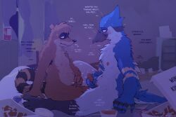 mordecai_(regular_show), rigby_(regular_show), cartoon_network, regular_show, hollonut