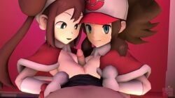 hilda_(pokemon), rosa_(pokemon), christmas, pokemon, pokemon_bw