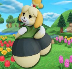 isabelle, isabelle_(animal_crossing), original_character, animal_crossing, original
