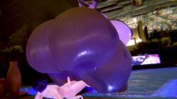 unity_(engine), vrchat, sleepy_bunny, anthro, ass_focus