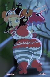 perona_(cosplay), tony_tony_chopper, one_piece, colorshun, fauxtellno1_(artist)