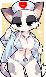 head_nurse_(animal_hospital), animal_hospital, roblox, aislop, big_breasts