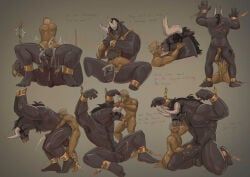 asterius_(hades), theseus_(hades), european_mythology, greek_mythology, hades_(game)