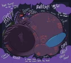 mythology, xxwolf_buttxx, air_inflation, artist_name, belly