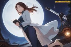 shoko_ieiri, jujutsu_kaisen, nivora, 1girl, architecture