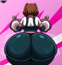 ochako_uraraka, uraraka_ochako, my_hero_academia, cave741, caveman147