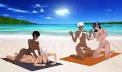 angel_(kof), elena_(street_fighter), helena_bertinelli, huntress_(dc), mari_mccabe