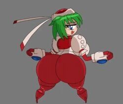 marina_liteyears, mischief_makers, attlasbinn, 1girls, anus