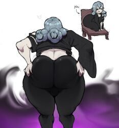 mahito_(jujutsu_kaisen), jujutsu_kaisen, sugarystarfish, ass_bigger_than_head, big_ass