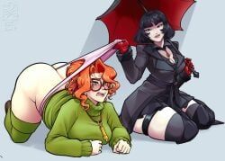 mina_(deadlock), paige_(deadlock), deadlock, renderp3, 2girls