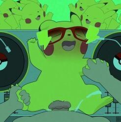 dj_pikachu, pikachu, pokemon_(species), pokemon, talentlesshack