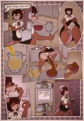 scaty, 5_fingers, anthro, anus, bodily_fluids