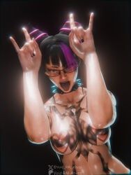 juri_han, patreon, street_fighter_6, ahegao, ahegao_face
