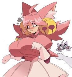 irritable_ghost_(deltarune), mad_mew_mew, mew_mew_(undertale), pink_(deltarune), deltarune