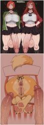 eris_greyrat, gwen_tennyson, renamon, ben_10, digimon
