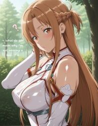 yuuki_asuna, sword_art_online, cheating, cheating_(relationship), cheating_girlfriend