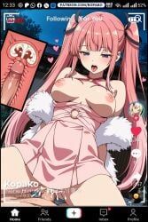 himekawa_nene, mayonaka_heart_tune, tiktok, tune_in_to_the_midnight_heart, kopako