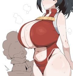 minoru_mineta, momo_yaoyorozu, my_hero_academia, citizen_k, big_breasts