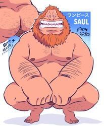 jaguar_d_saul, one_piece, one_piece:_elbaf_arc, flashgritz, anus