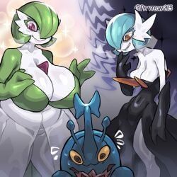 gardevoir, heracross, mega_gardevoir, pokemon_(species), pokemon
