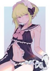 lio_fotia, promare, 1boy, 1femboy, androgynous