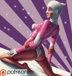 gwenpool, marvel, viiperart, 1girls, ass