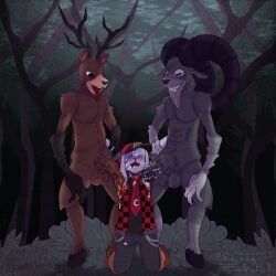 deer_(99_nights_in_the_forest), oc, original_character, ram_(99_nights_in_the_forest), 99_nights_in_the_forest
