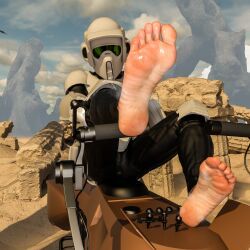 scout_trooper, stormtrooper, star_wars, bustin3d, barefoot