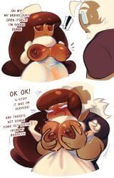cocoa_cookie, tea_knight_cookie, cookie_run, cookie_run_kingdom, cookie_run_ovenbreak