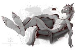 gigren_(artist), anthro, big_feet, claws, couch