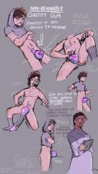 original_character, sketchindark_(artist), black_nail_polish, black_nails, blue_nipples