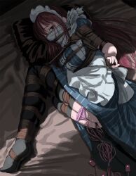 makuzawa_ouka, megami_no_kafeterasu, itou_tatsuya, anal, anal_object_insertion