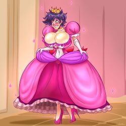 nicky_peachynicky64, original_character, peachynicky64, princess_peach, princess_peach_(cosplay)