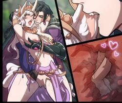 original_character, original, kinkymation, female, fingering