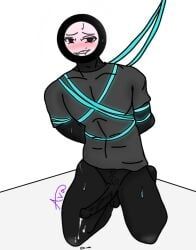the_chosen_one_(animator_vs_animation), alan_becker, animation_vs_animator, black_skin, blush