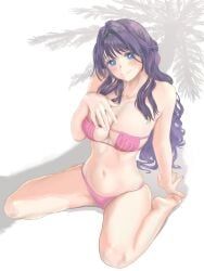 waguri_kaoruko, kaoru_hana_wa_rin_to_saku, 1girl, alternate_costume, barefoot