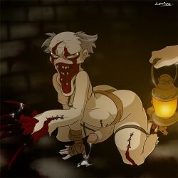 servant_grunt, amnesia:_the_dark_descent, amnesia_(series), 1boy, accessories_only