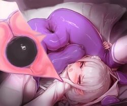emilia_(re:zero), re:zero_kara_hajimeru_isekai_seikatsu, sirfy, 1girls, anal
