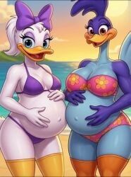 daisy_duck, road_runner_(looney_tunes), disney, disney_channel, ducktales